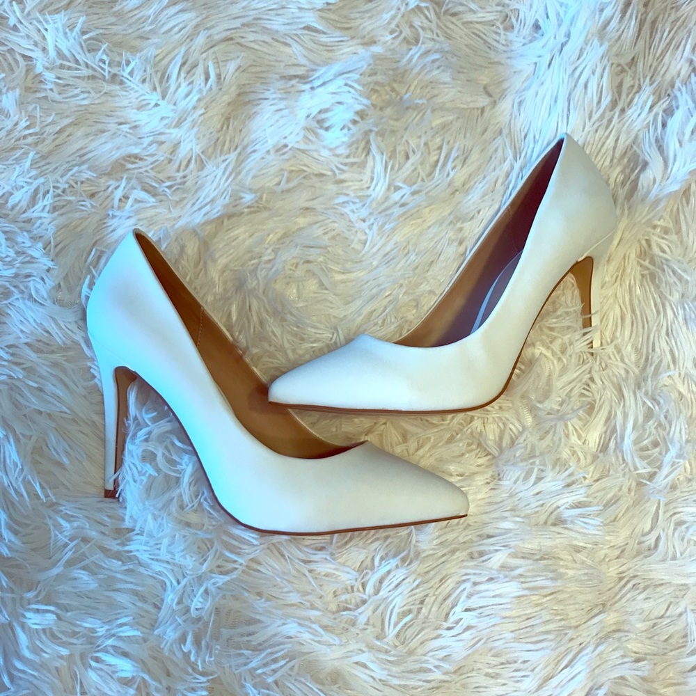 NWOT White Heels